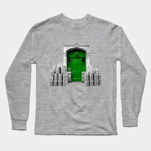 Ireland Long Sleeve T-Shirt by RaeTucker